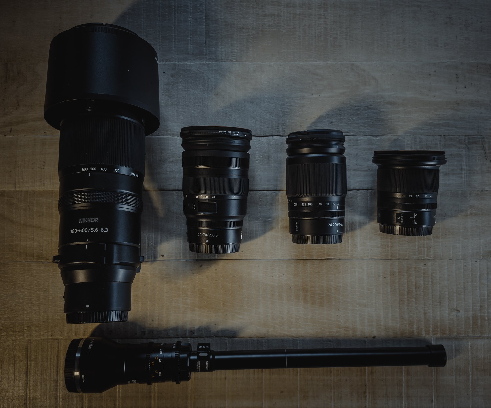 Collection d'objectifs professionnels Nikon Nikkor Z